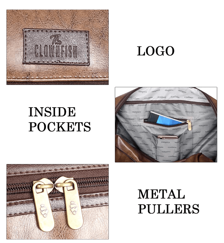 The Clownfish Bryland Travel Duffle Bag .