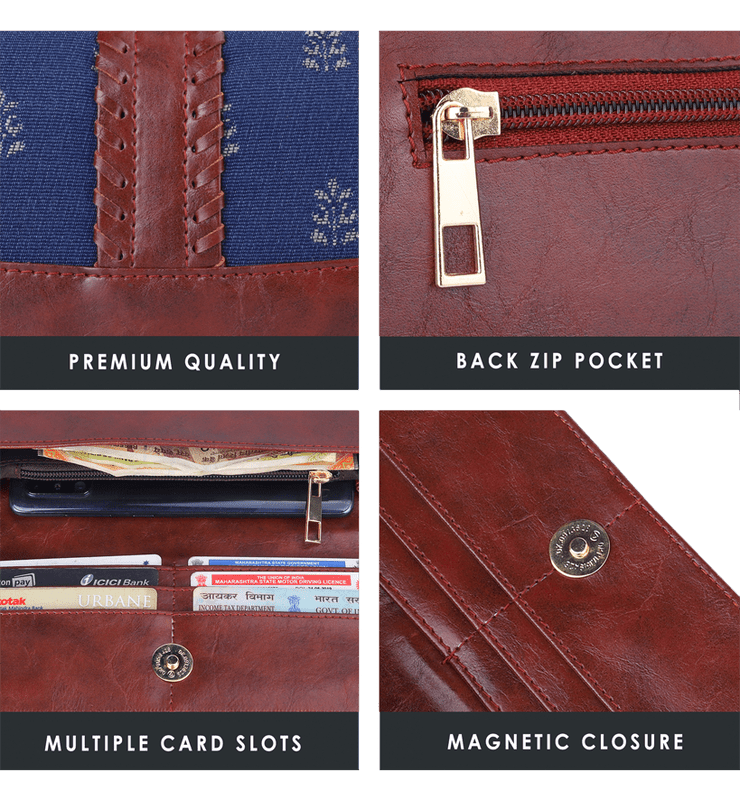 Serina Collection Ladies Clutch Wallet