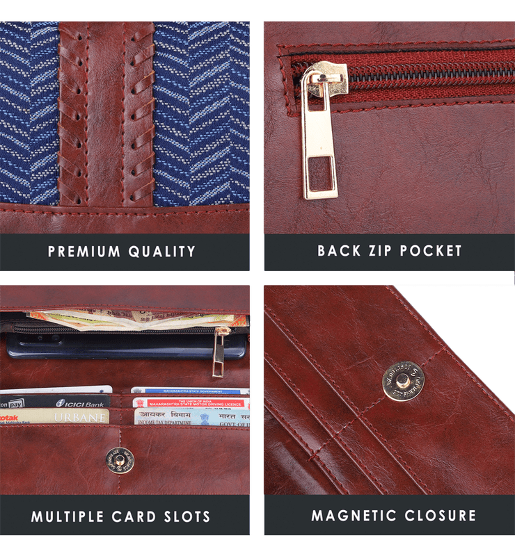 Serina Collection Ladies Clutch Wallet
