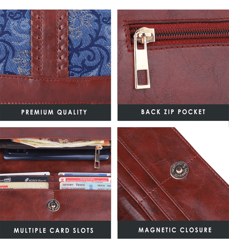 Serina Collection Ladies Clutch Wallet