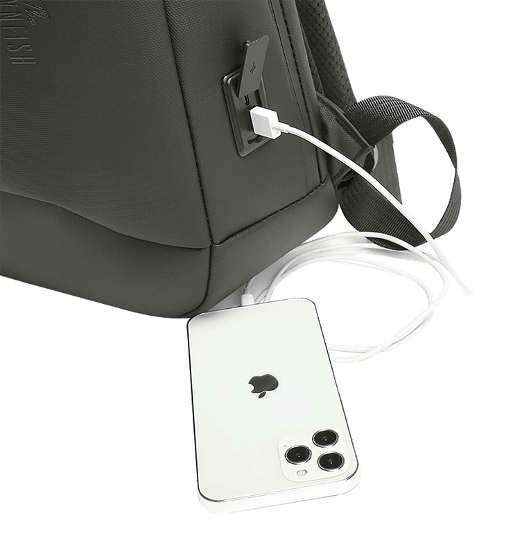 The Clownfish Anti-Theft Laptop Backpack with Password Number Lock