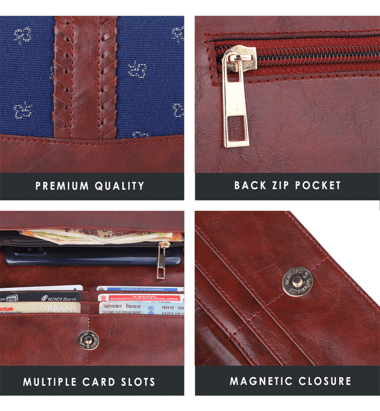 Serina Collection Ladies Clutch Wallet