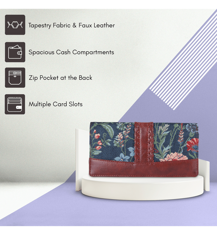 Serina Collection Ladies Clutch Wallet