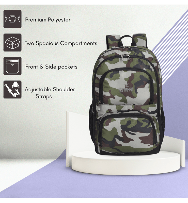 The Clownfish Cadet Polyester Backpack
