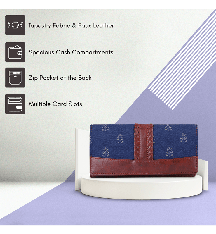 Serina Collection Ladies Clutch Wallet