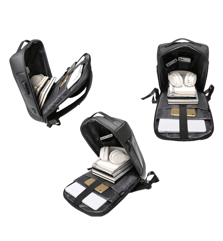 The Clownfish Multi Functional Waterproof Anti Theft Laptop Backpack