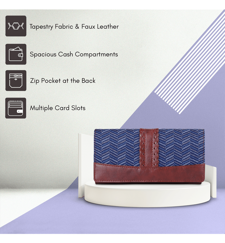 Serina Collection Ladies Clutch Wallet