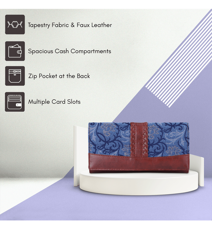 Serina Collection Ladies Clutch Wallet