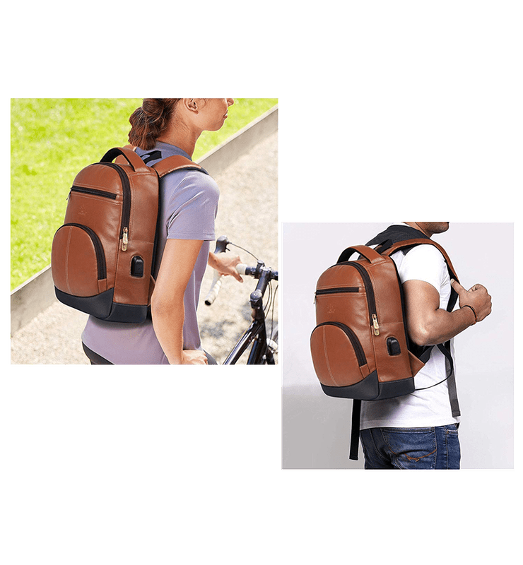 THE CLOWNFISH Fusion Series 27 litres Laptop Backpack for 15.6 Inch Laptop